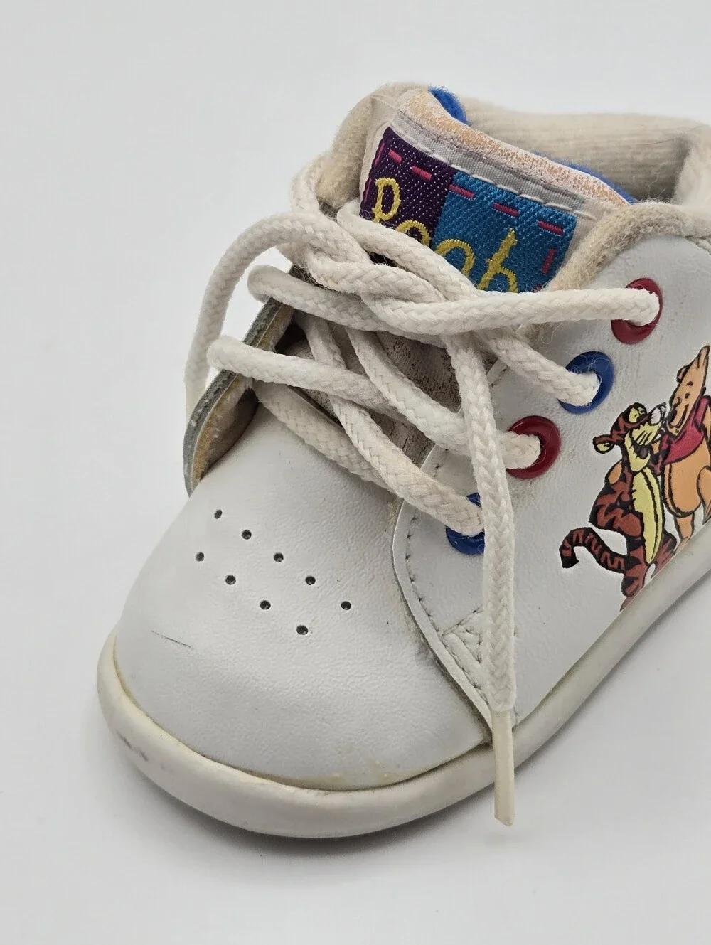 Vintage 90s Disney Winnie The Pooh Tigger Friends Infant Sneakers Shoes Size 1